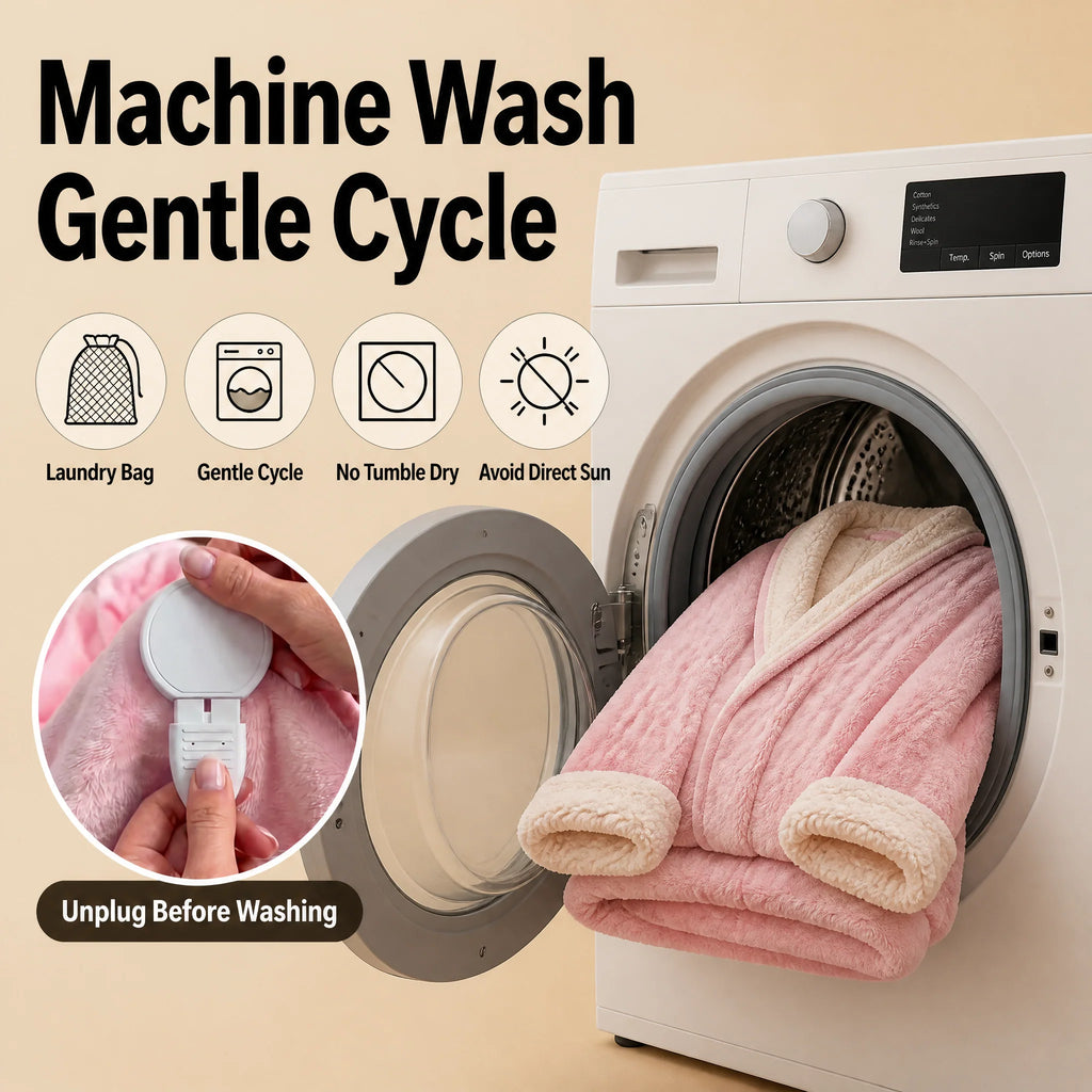 Wearable heated blanket